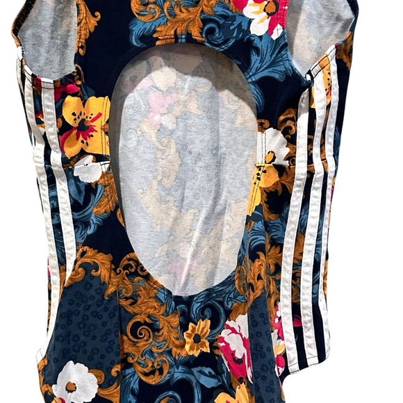 Adidas X Her Studio London Body Flower Bodysuit Fashion Top Backless Size Medium - Picture 7 of 12